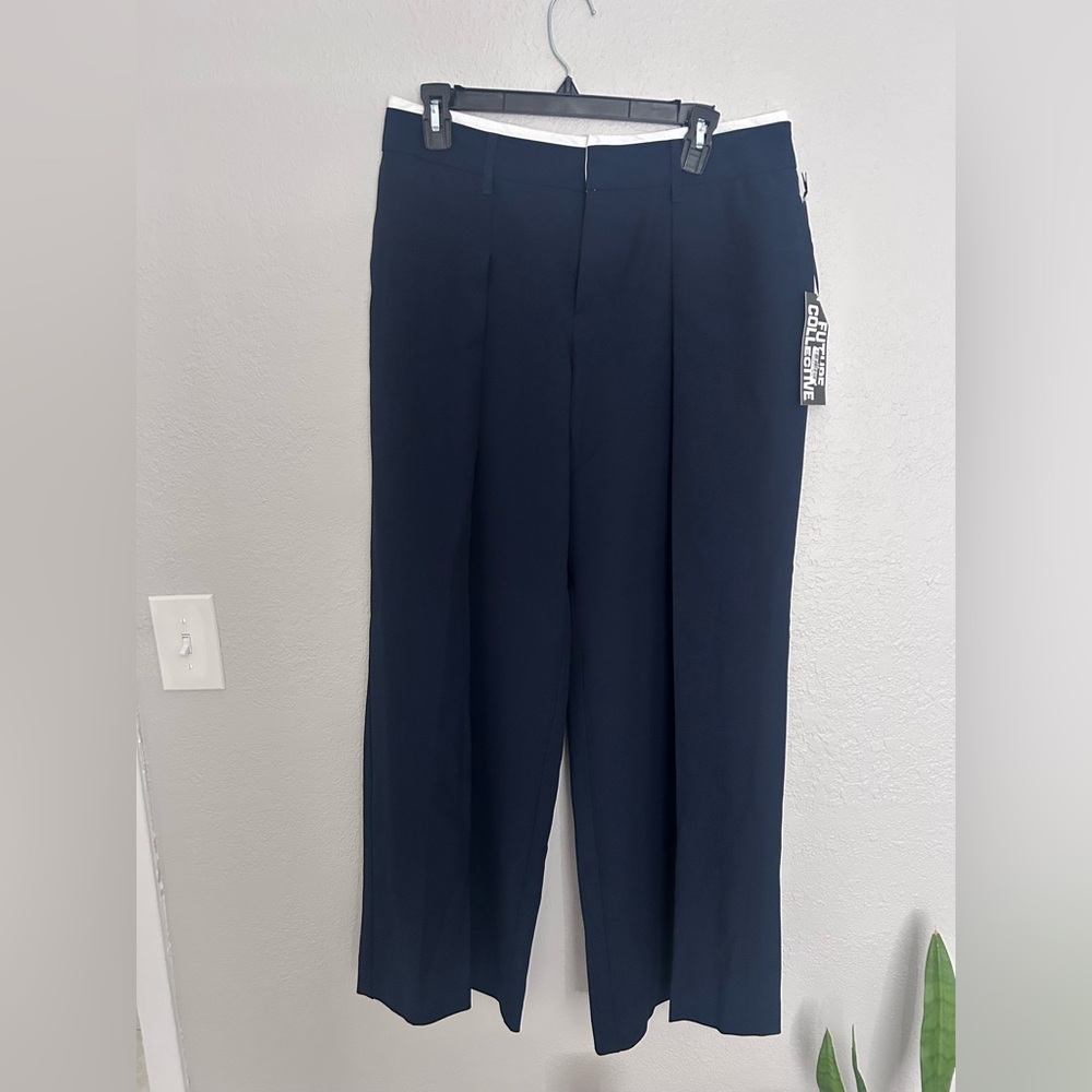 Future Collective Dark Blue Trousers - SOLD